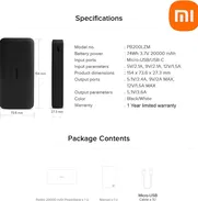 🥭Power Bank Xiaomi 10000mAh - 20000mAh🥭 - Img 47423213