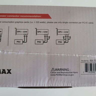 Venta de fuente de poder ATX con certificacion 80+ bronce marca RAIDMAX - Img 121269920