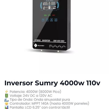 Vendo TELEVISORES, ECOFLOW, BATERÍAS, PANELES, INVERSORES, etccccc - 7/10