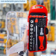 Juego de cubos con extension para moto - Img 56263375