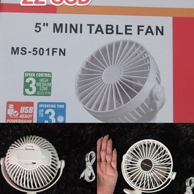 Ventiladores recargables - 5/7