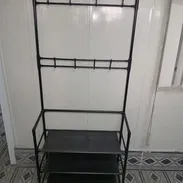 Organizador Portátil Para Ropa Y Calzado Con Zapatera 3 Niveles Armario De Ropa Desmontable Con Zapatera 3 Niveles VT# - Img 58394849