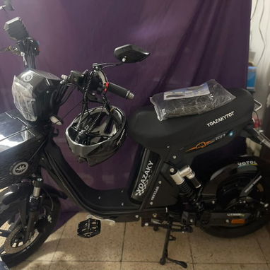 Bicimotos Yoazaky 707 año 2026 con casco y forro de asiento - 4/6