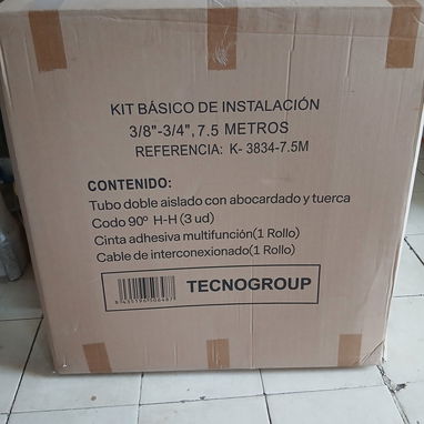 Kit para instalación de split 3/8 - 3/4 (7.5 metros) - 2/2