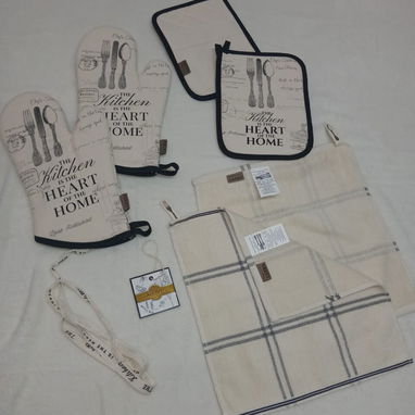 🥘 JUEGO DE GUANTES Y TOALLITAS PARA EL HORNO. SERVICIO DE MENSAJERÍA CON FACTURA. TLF 54833699 - Img 118417307