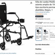 SE VENDE SILLON DE RUEDAS,CASI NUEVO, SOPORTA 300 LBS DE PESO, CON CINTO DE SEGURIDAD Y PORTA VASO 5-278-7004 - Img 57657472