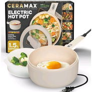Sartén eléctrico marca Ceramax - Img 57131325