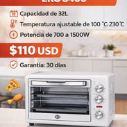 Horno Eléctrico 32L EKO EKO8400 🍕🍗🥖 - Img 56882296