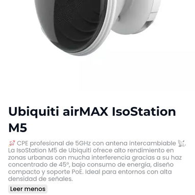 NanoStation m2 y m5 internacional sellado garantia somos.tienda fisica 54741004 - Img 117916040