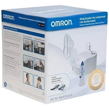 Nebulizador De Compresor Ducha Nasal, Omron Blanco - Img 113890733