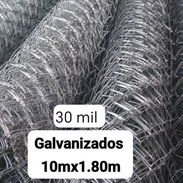 ROLLOS DE CERCA PERLE GALVANIZADA Y ACERADA 👉 TUBOS GALVANIZADO Y DE HIERROS 👉 MALLAS PARA POLLOS - Img 58385443