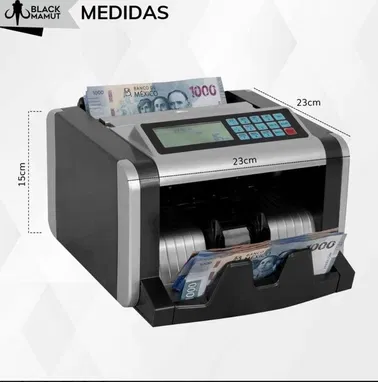 Máquina Contadora De Billetes Automática Detecta Billetes Falsos - Img 89808875
