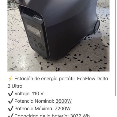 Estaciones de energía EcoFlow de la serie 3. NUEVO. ENTREGA INMEDIATA - Img 121002608