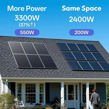 ☀️⚡ ¡DALE ENERGÍA A TU HOGAR CON LAURIMAX ENERGY! ⚡☀️  🔥 PANELES SOLARES BIFACIALES 550W 🔥 cell 54389456 - 6/6