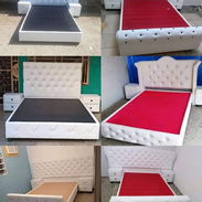 Camas tapizadas disponible en venta máxima calidad y garantia transporte incluido - Img 57804176