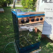Cocina 4 hornillas y de gas con Horno Milexus Magneto, Tapa de Cristal , Acero Inoxidable Precio $250 USD Transporte inc - Img 56064052