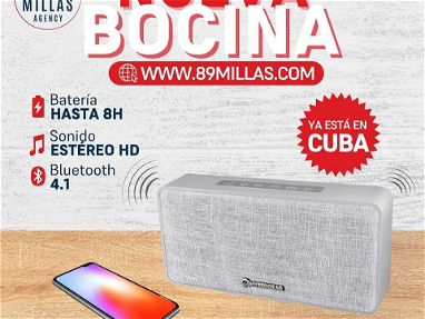 Bocina Bluetooth Fabric - Img 65814396
