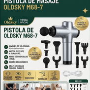Pistola masajeadora con accesorios - Img 55968100
