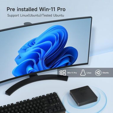 Mini PC Bmax B1 Pro – Intel N4000 hasta 2.6GHz, 8 GB RAM, 128 GB eMMCn,Entrega: En menos de 48 horas - Img 124842324