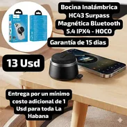 Bocina Inalámbrica  HC43 Surpass  Magnética Bluetooth  5.4 IPX4 - HOCO, Garantía de 15 dias, Entrega por un mínimo costo - Img 53417847
