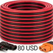 Cable solar a XT60i 10AWG - Panel solar MOOKEERF de 20 pies (6 metros) - Img 56201390