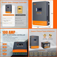 Controlador de carga solar 100amp - Img 57605512