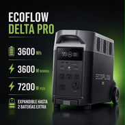 ECOFLOW DELTA PRO 3600Wh* 7200W picos , 3600W Nominal Expandible hasta 2 baterías extras en 2330 usd - Img 56827497