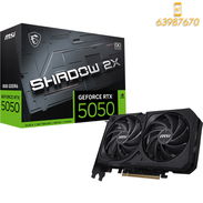 🚨🚨-63987670-Tarjeta Gráfica MSI RTX™ 5050 SHADOW 2X OC Edition 8GB GDDR6 NUEVA en caja🚨🚨 - Img 53586519