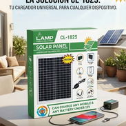 Panel Solar Portable (18V - 25 w) - Img 58221144