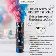 Velas de humo de revelación de género - Img 57793043