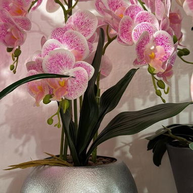 Orquídea artificial en su maceta 🌺 - Img 123115605