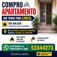 Compro apartamento en Luyano, lawton o Santos Suárez - Img 56255482