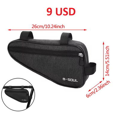 De bici, luces, sillín, termo, bolso, tarritos, porta celular, extractor de bielas, unidad sellada y piñonera - Img 86471900