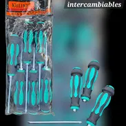 Juego de Destornilladores de doble punta (Estría y Paleta en 1) (8 USD) - Img 56986726