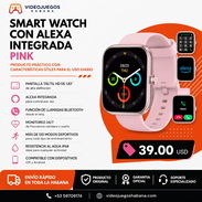 Disponible: Smart Watch con Alexa Integrada – Pink | videojuegoshabana.com - Img 55766046