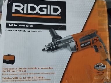 Taladro reversible de velocidad (RIDGID). - Img 66578603