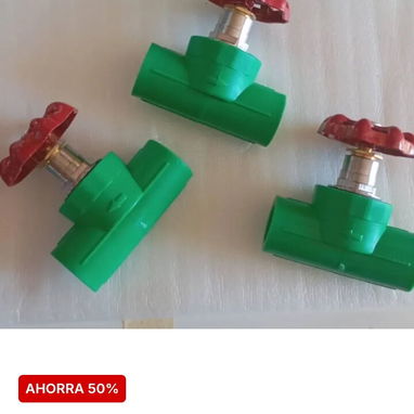 Piezas de plomería para termofusión,llaves de paso,codos, uniones - 4/4