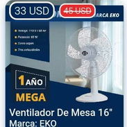 Ventilador de mesa 16" EKO - Img 55046090