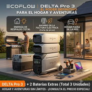 Nueva OFERTA !!!! ECOFLOW DELTA PRO 3 + 2 Baterías EXTRAS - Img 57467342
