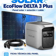💢MI TIENDA ONLINE 💢 💢Combo de delta 3 plus con cable de 10 metros 💢Y panel Solar 🌞 de 450W - Img 58321653
