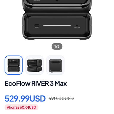 Ecoflow River 3 max - Img 125561008