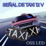 SEÑALIZACIÓN DE TAXI, CON VENTOSAS PARA INTERIOR DE PARABRISAS. - Img 57958565