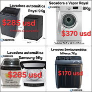 ‼️🧼Lavadoras automáticas, semiautomáticas... y más electrodomésticos👌Factura, GARANTIA REAL. 53220916 - Img 48173146