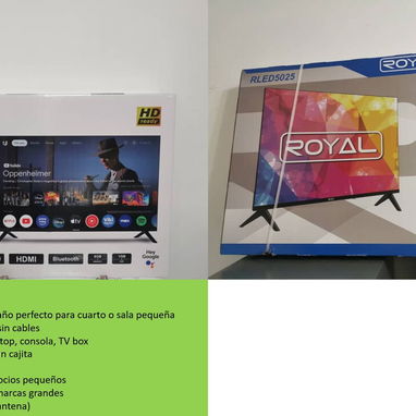 SmartTV, Soportes y Cajita decodificadora - Img 118179421