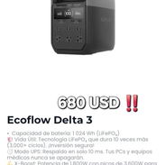 Ecoflow delta 3 selladas con su garantía - Img 58110064