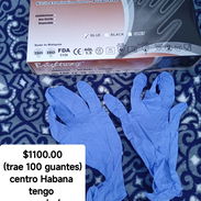 Caja de guantes desechables azules - Img 56415840