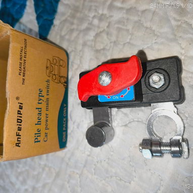 Sistema de arrangue remoto, fusibles, interruptor y sellador de ponche - Img 116971185