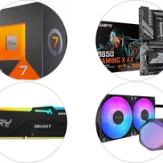 SELLADO 📢 KIT Gamer > AMD Ryzen 7 7800X3D + Gigabyte B650 Gaming X AX + Kingston Fury Beast RGB 32GB + Cooler Master - Img 55523415
