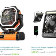Ventilador Portátil Recargable - Img 56828036