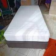 Cama personal con colchón todo original de tienda - Img 55597908